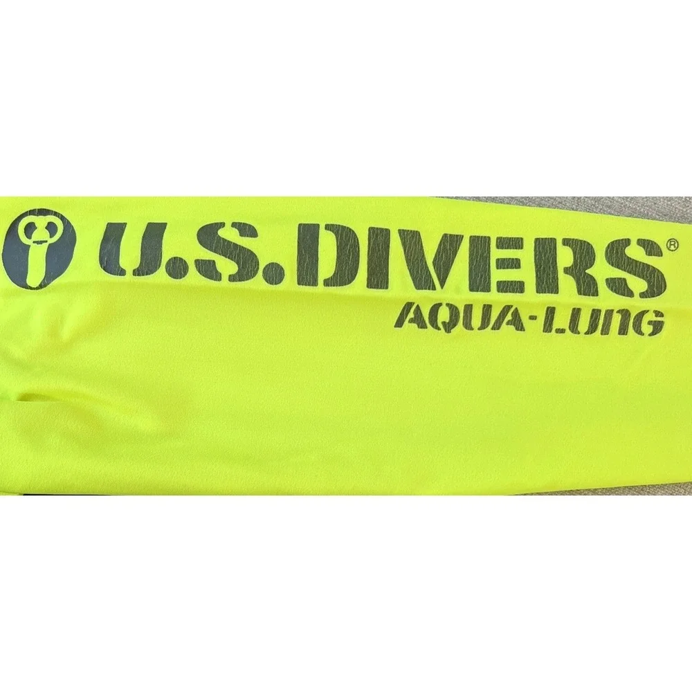 Vintage 1990s US Divers‎ Aqua Lung Dive Skin Youth Large 18/20 Neon USA